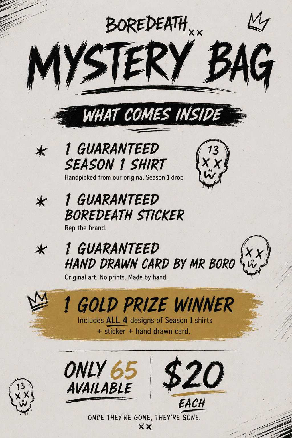 Season 1 Mystery Bag